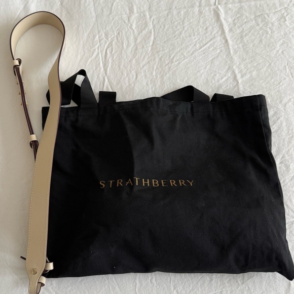 Strathberry East/West Quilting Flap Nappa Bag - Picture 10 of 10